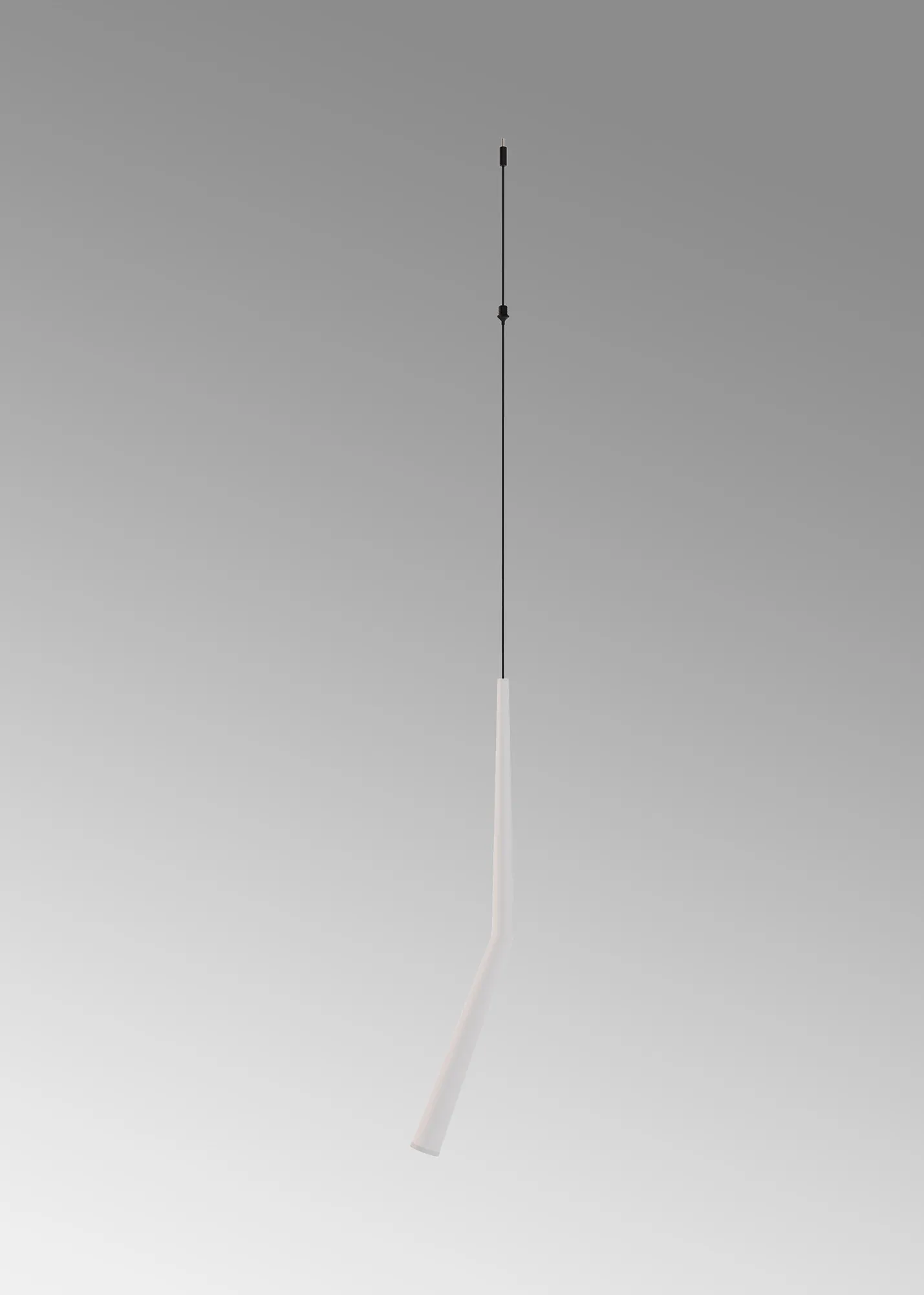 Modular Boomerang White Ceiling Lights Mantra Single Pendant Module